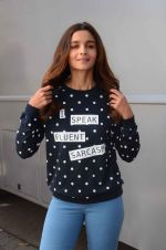 Alia Bhatt at Kapoor N Sons promotions in Mumbai on 13th March 2016